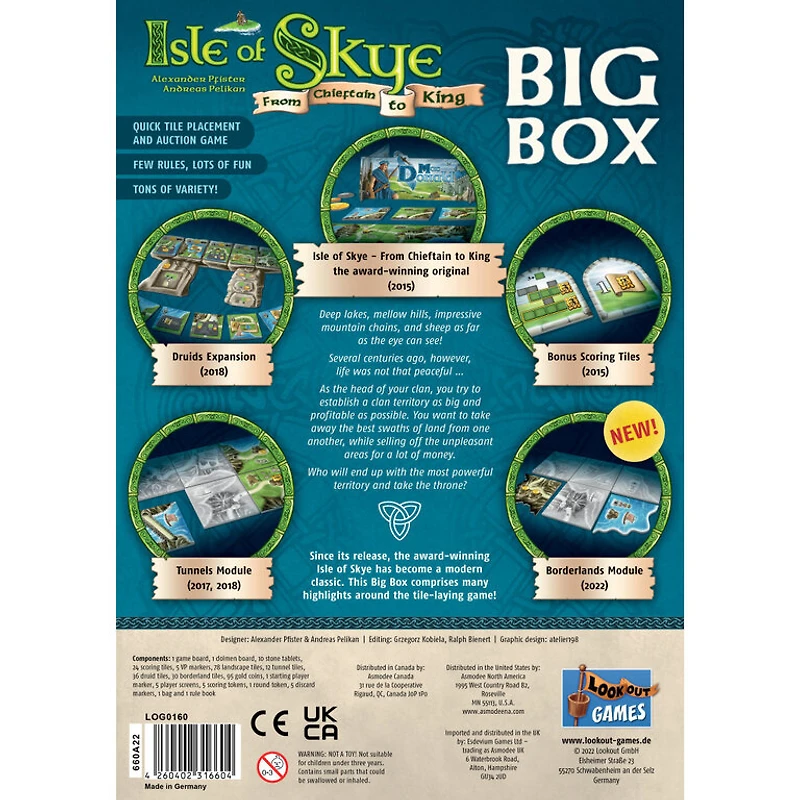 Isle of Skye - From Chieftain to King - Big Box (Anglais)