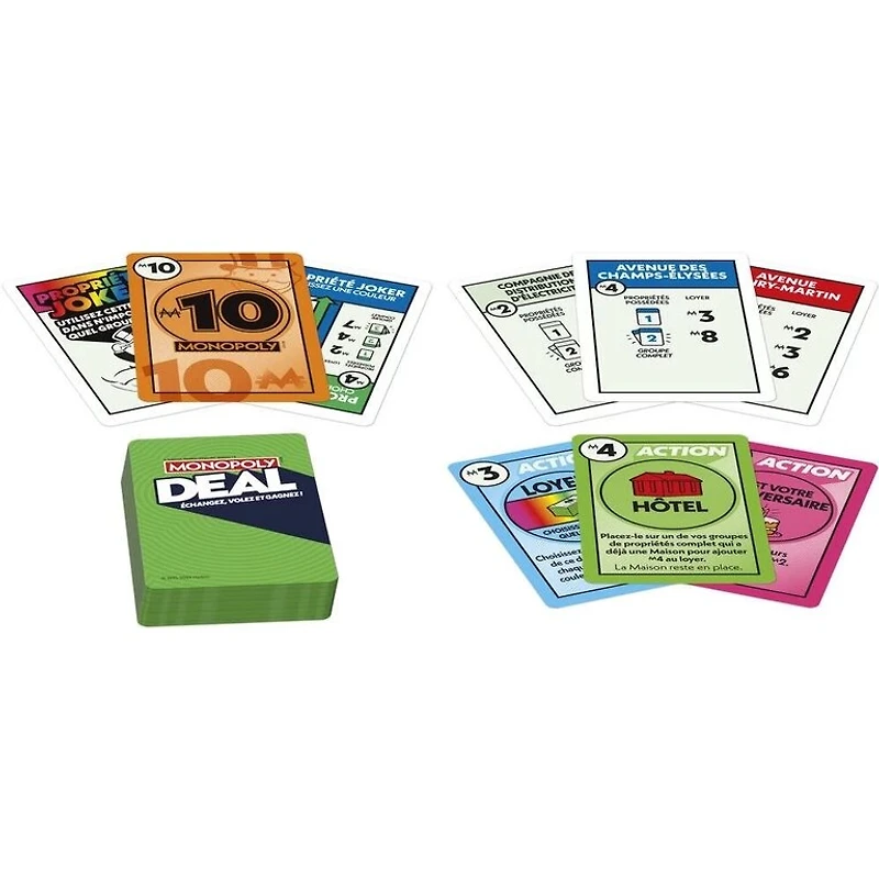 Monopoly - Deal - Nouvelle édition (Multilingue)