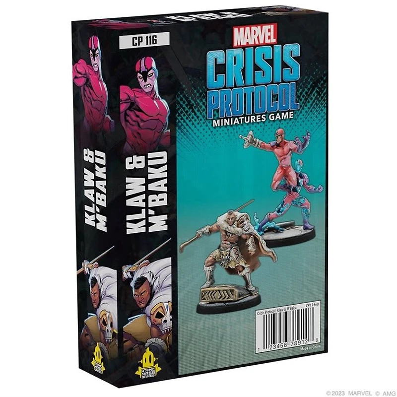 Marvel Crisis Protocol - Klaw and M'baku (Anglais)