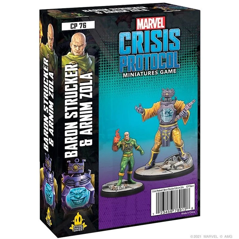 Marvel Crisis Protocol - Baron Von Strucker and Arnim Zola (English)