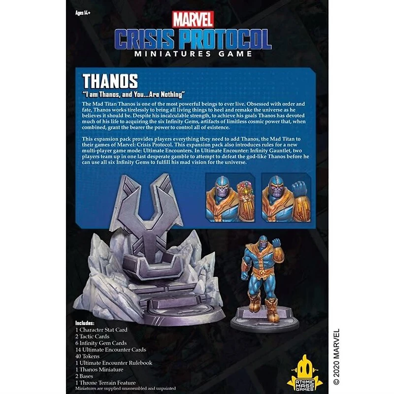 Marvel Crisis Protocol - Thanos (Anglais)