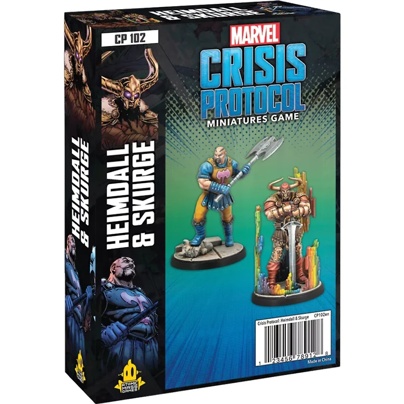 Marvel Crisis Protocol - Heimdall and Skurge (Anglais)