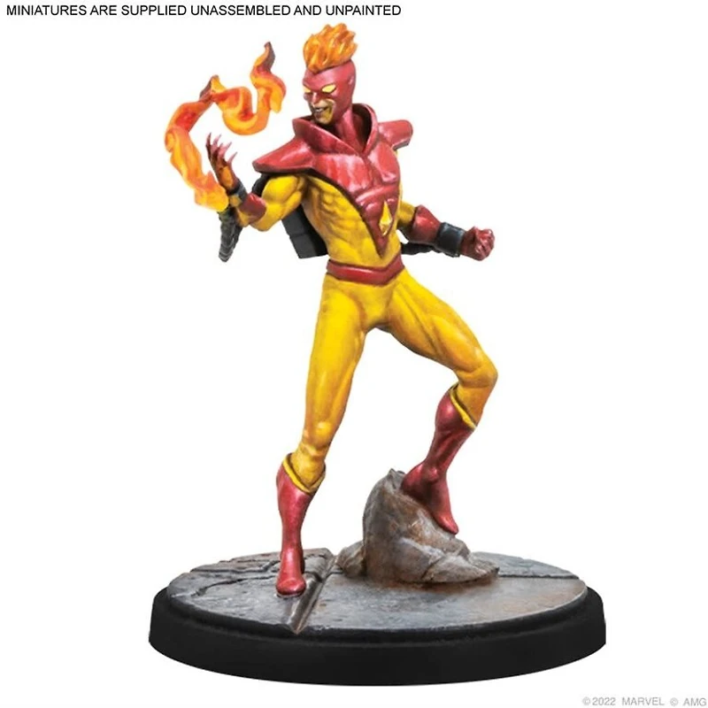 Marvel Crisis Protocol - The Blob and Pyro (Anglais)