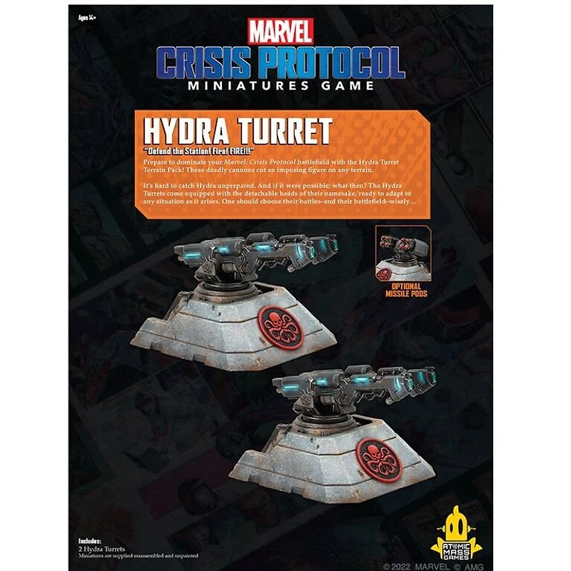Marvel Crisis Protocol - Hydra Turret (Anglais)