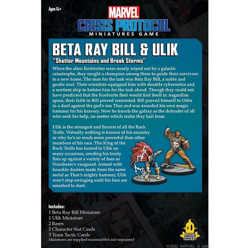 Marvel Crisis Protocol - Beta Ray Bill and Ulik (Anglais)