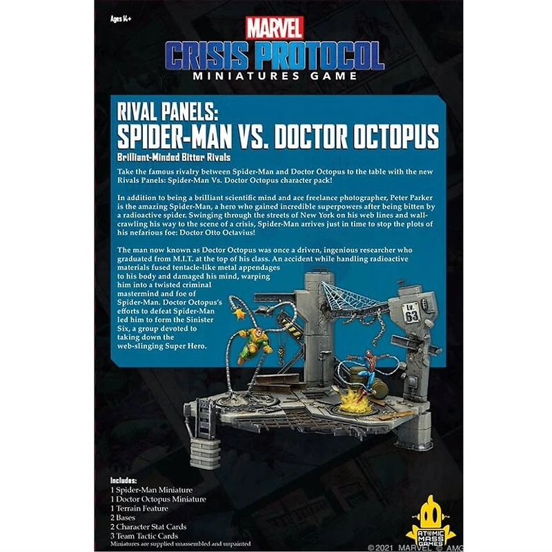Marvel Crisis Protocol - Rival Panels - Spider-Man vs Doctor Octopus (Anglais)