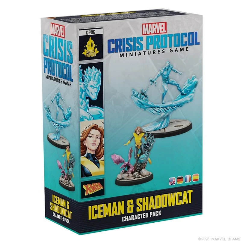 Marvel Crisis Protocol - Iceman and Shadowcat (Anglais)