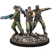 Marvel Crisis Protocol - Nick Fury Sr and Howling Commandos (English)