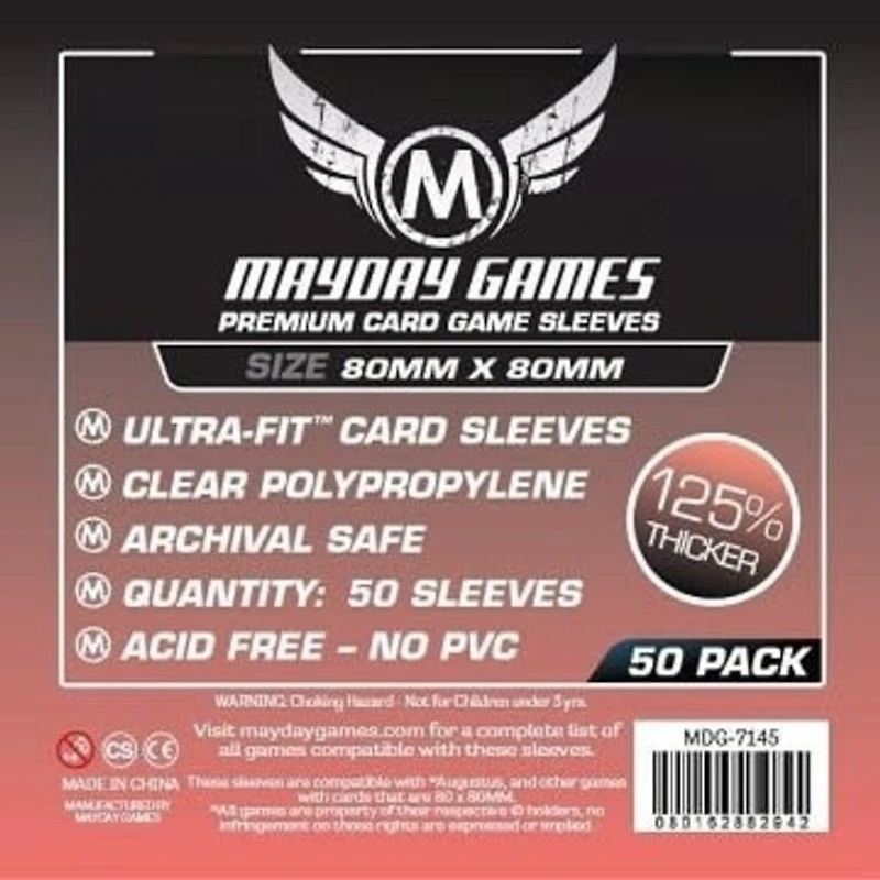 (Mayday) Premium Card Game Sleeves - 50 Unités - 80mm x 80mm