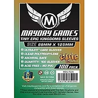 (Mayday) Tiny Epic Kingdoms Sleeves - 100 Unités - 88mm x 125mm