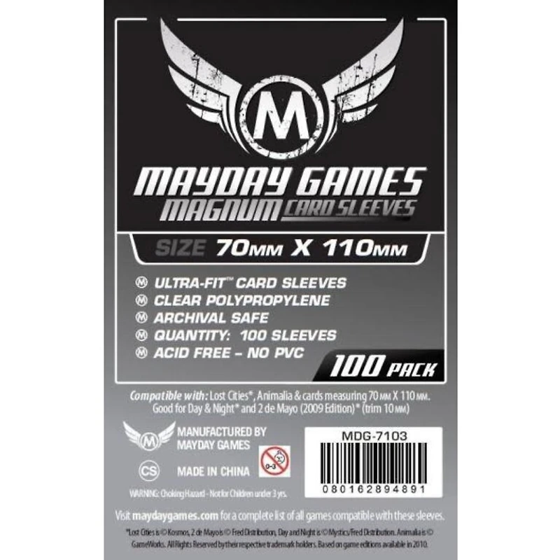 (Mayday) Magnum Card Sleeves - 100 Unités - 70mm x 110mm