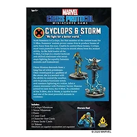 Marvel Crisis Protocol - Storm and Cyclops (Anglais)