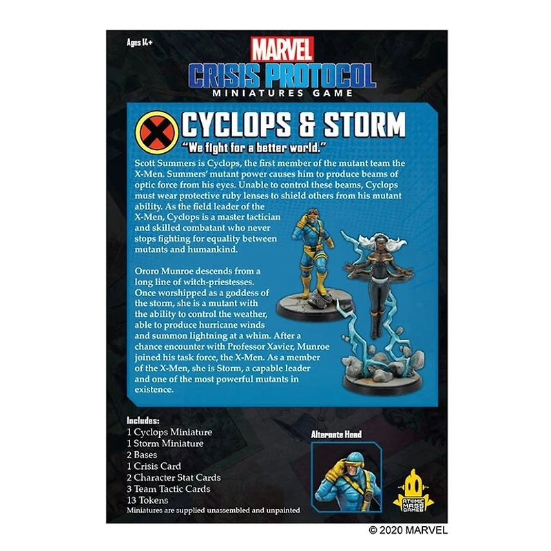 Marvel Crisis Protocol - Storm and Cyclops (English)