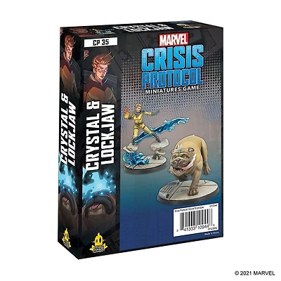 Marvel Crisis Protocol - Crystal and Lockjaw (English)
