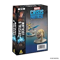 Marvel Crisis Protocol - Crystal and Lockjaw (English)