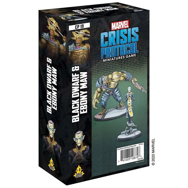 Marvel Crisis Protocol - Black Dwarf and Ebony Maw (English)
