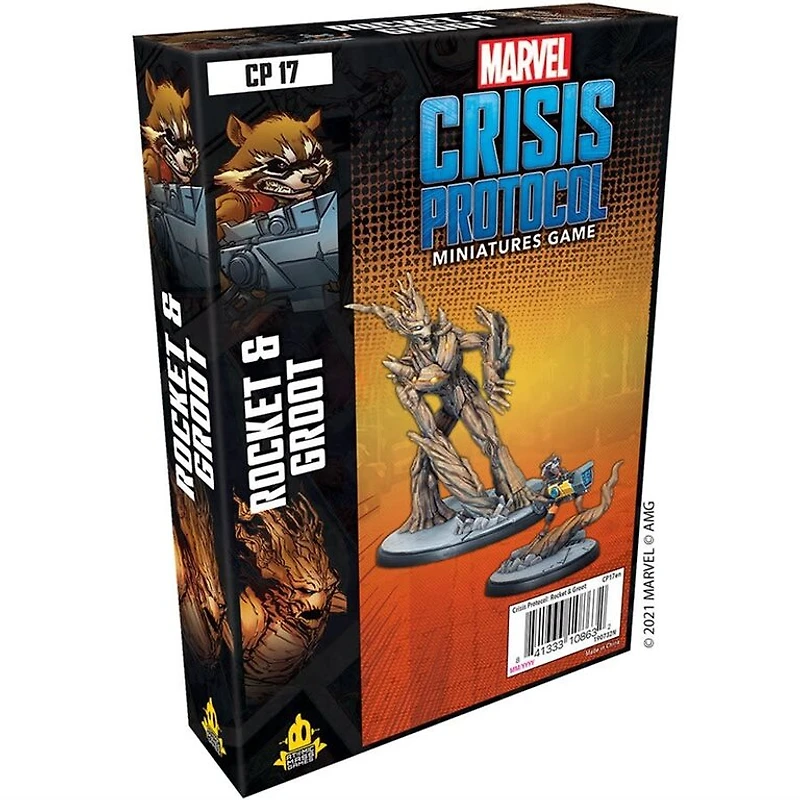 Marvel Crisis Protocol - Rocket and Groot (Anglais)