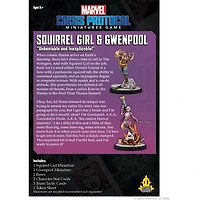 Marvel Crisis Protocol - Squirrel Girl and Gwenpool (Anglais)