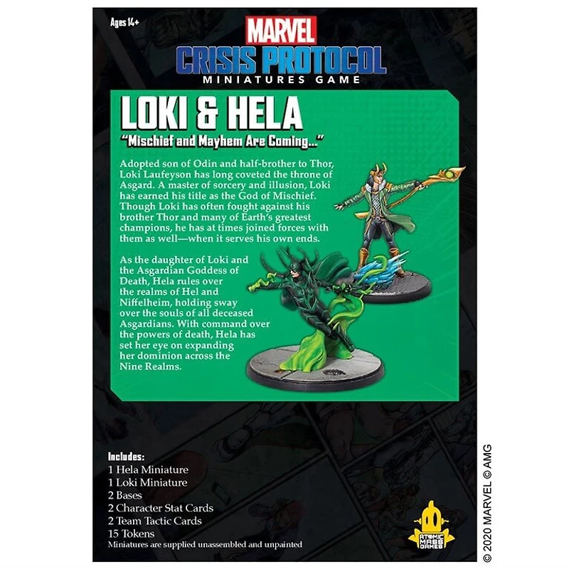 Marvel Crisis Protocol - Loki and Hela (English)