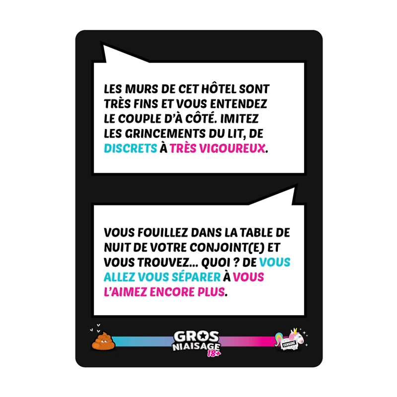 Gros niaisage 18+ - Édition québécoise (Français)