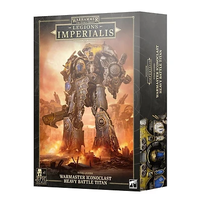 Legions Imperialis - Warmaster Iconoclast Heavy Battle Titan [PRÉCOMMANDE]