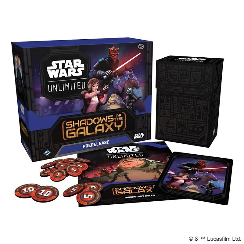 Star Wars Unlimited - Shadows of the Galaxy - Prerelease Box (Anglais)