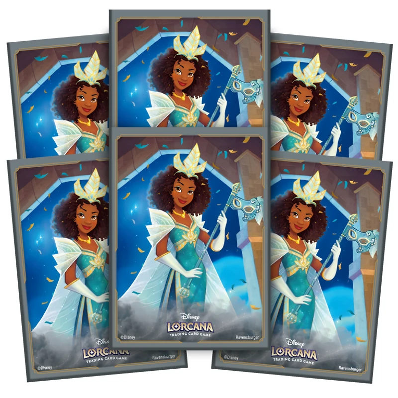 Disney Lorcana - Matte Sleeves B Set 5 - Standard Size - 65 unités - Tiana* 
