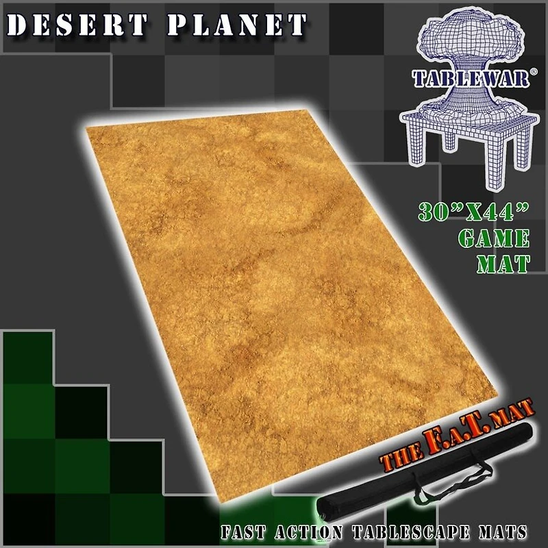 F.A.T. Mats - Desert Planet 30"X44"
