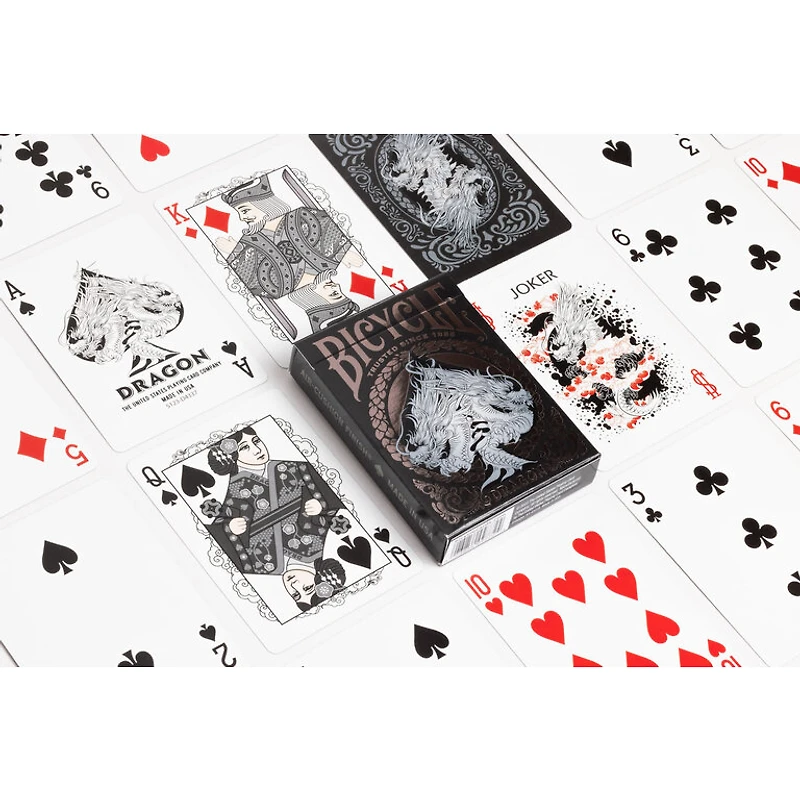 Cartes à jouer - Bicycle - Black Dragon