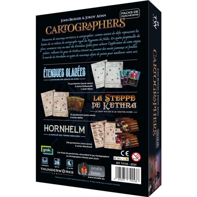 Cartographers - Mappack 2 (French)