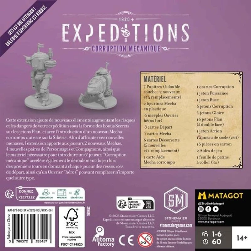 Expéditions - Corruption mécanique (French)