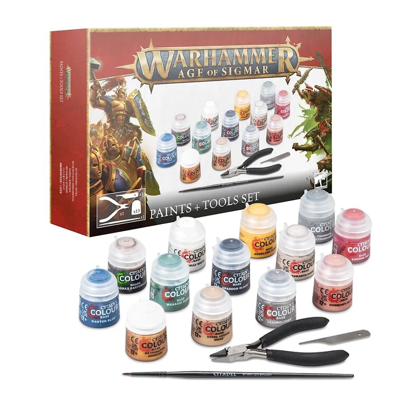 Warhammer Age Of Sigmar Paints + Tools [PRÉCOMMANDE]
