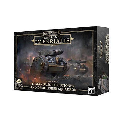 Legions Imperialis - Leman Russ Executioner and Demolisher Squadron [PRÉCOMMANDE]
