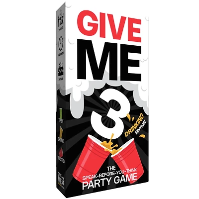 Give Me 3 - Drinking Edition (Anglais)