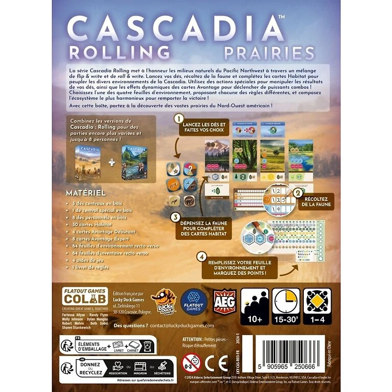 Cascadia Rolling - Prairies (Français)