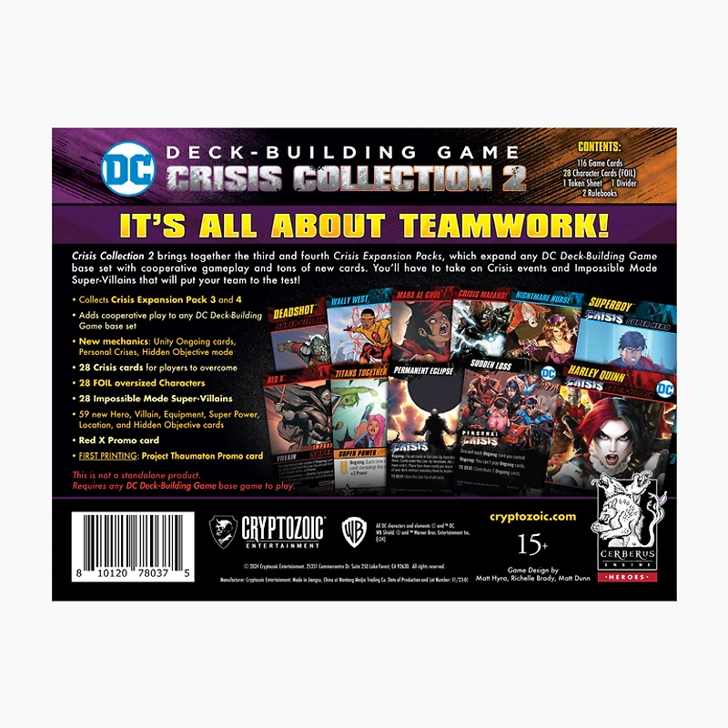DC Comics - Deck Building Game - Crisis Collection 2 (English)