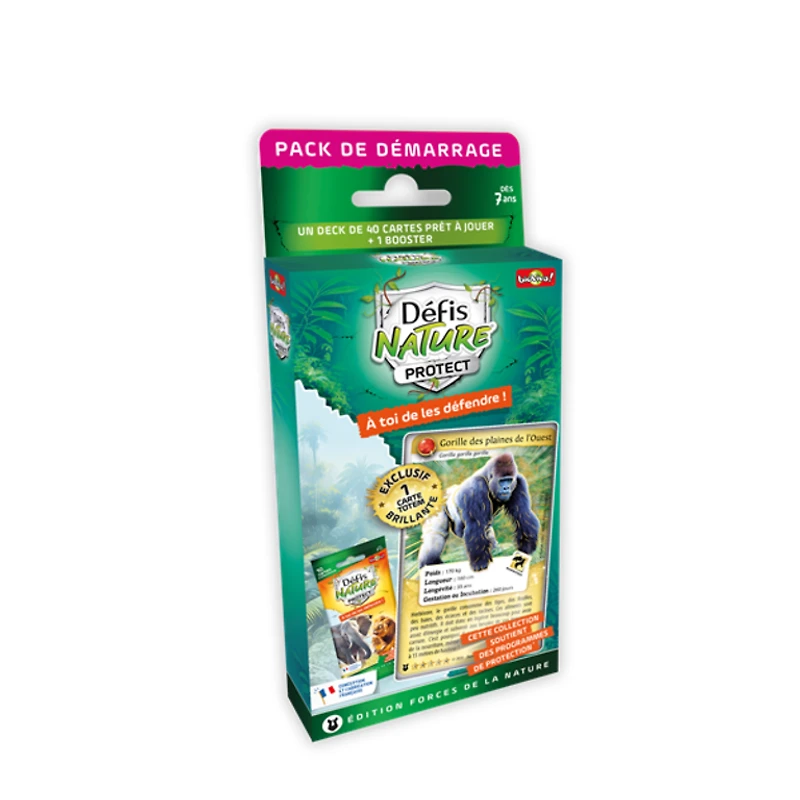 Défis Nature Protect - Pack de démarrage - Gorille (Français)