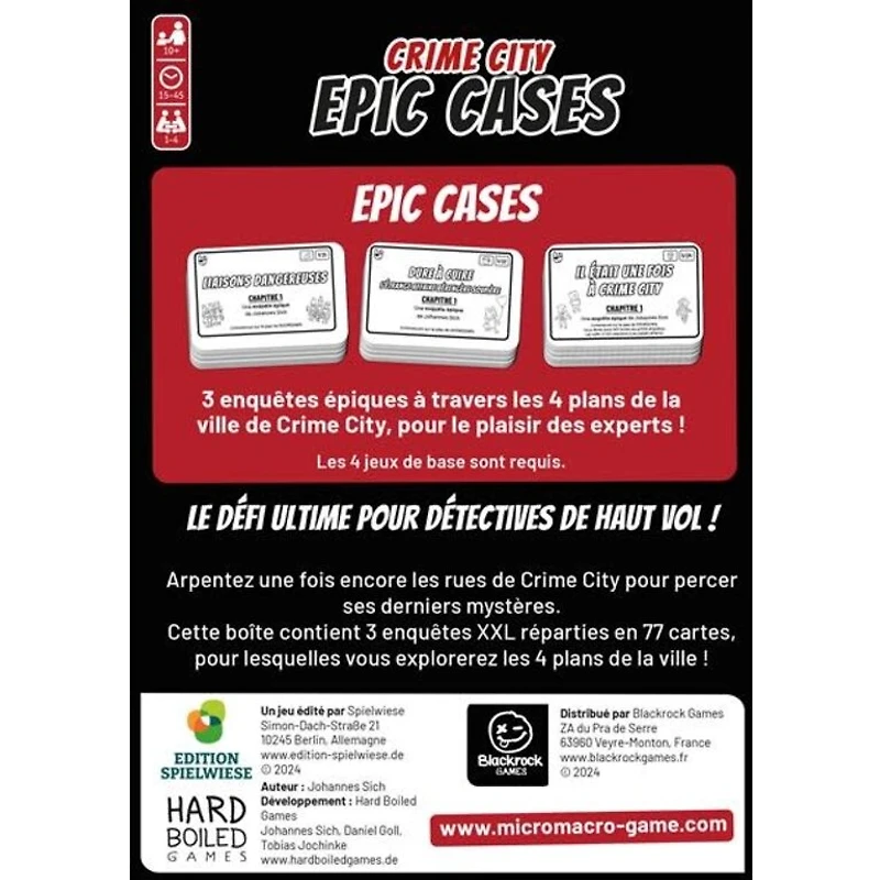 Micro Macro - Epic Cases (French)