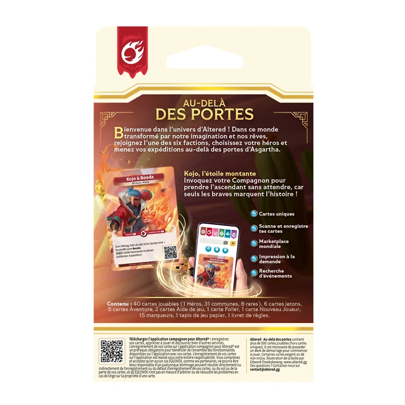Altered - Au-delà des portes - Deck de démarrage
