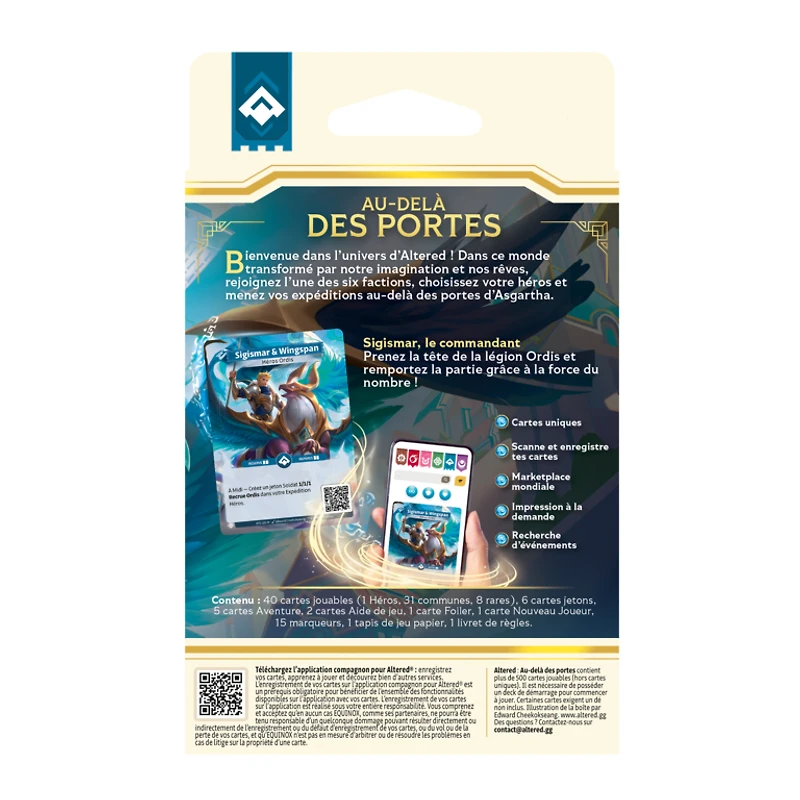 Altered - Au-delà des portes - Deck de démarrage - Ordis (Français)