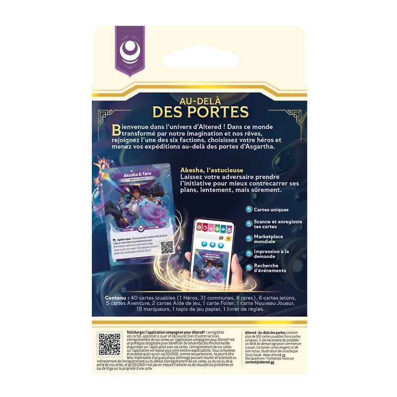 Altered - Au-delà des portes - Deck de démarrage - Yzmir (Français)