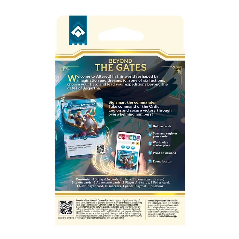 Altered - Beyond the Gates - Starter Deck - Ordis (English) 