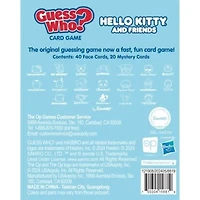 Guess Who? Card Game - Hello Kitty and Friends (Anglais)
