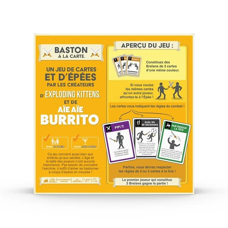 Baston à la carte (French)
