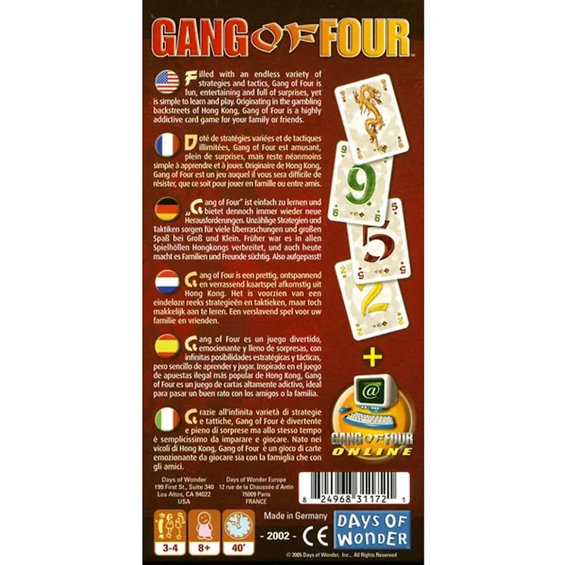 Gang of Four (Multilingue)
