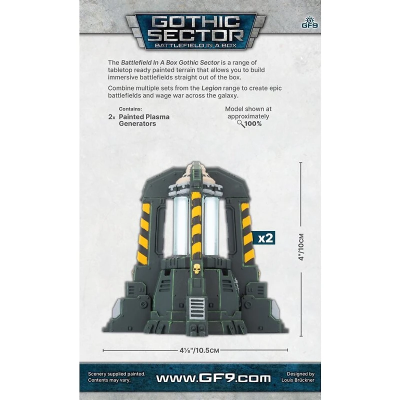 Battlefield in a Box - Gothic Sector - Legion - Plasma Generators