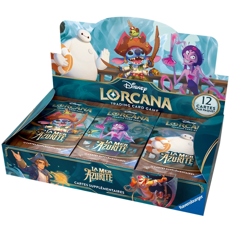 Disney Lorcana - La mer d'Azurite - Boîte de boosters (French)