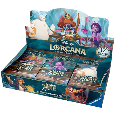 Disney Lorcana - La mer d'Azurite - Boîte de boosters (French)