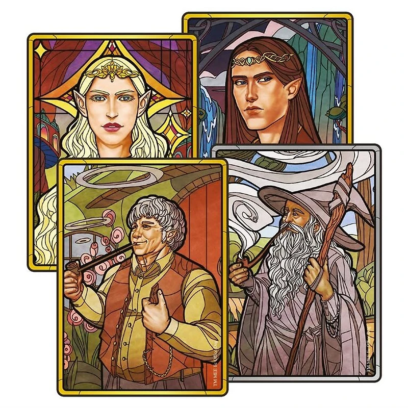 La communauté de l'anneau - Le jeu de plis coopératif (French)