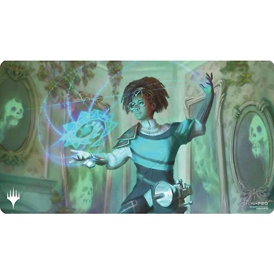 (UP) - Playmat - Duskmourn - Zimone, Mystery Unraveler*